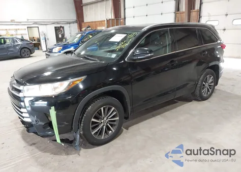 2017 Toyota Highlander Xle из США, поврежденный, VIN 5TDJZRFH7HS411075